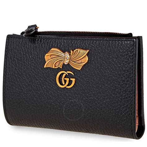 black gucci wallet womens|gucci wallet women price.